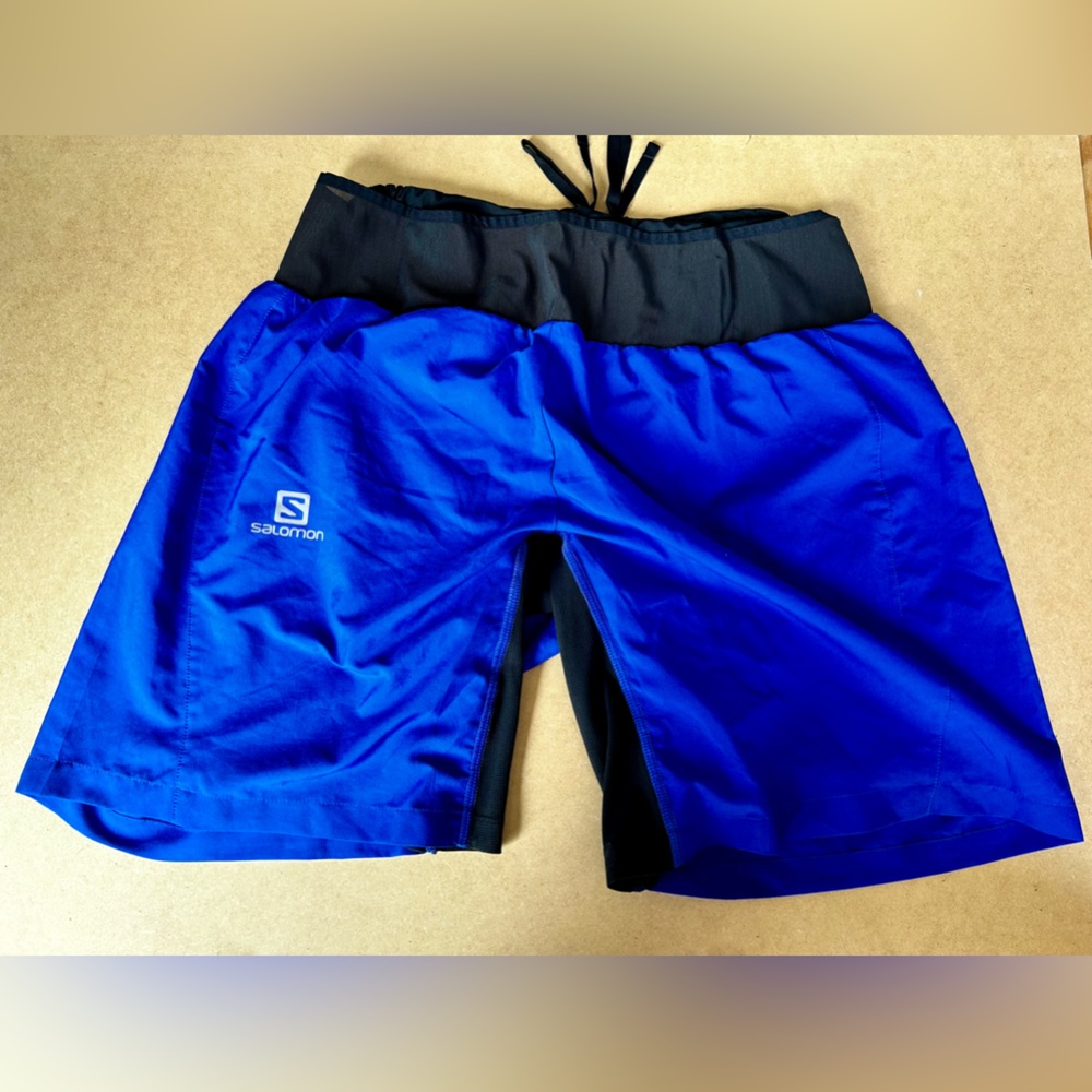 Salomon Advanced Skin running shorts, men’s medium, excellent shape